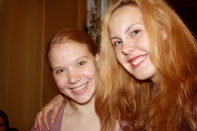 Kristine (rechts) und ich :)